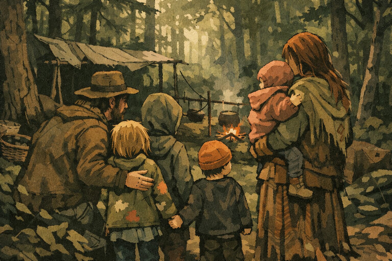 Rinnovata solidarietà alla "famiglia nel bosco"